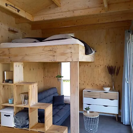 Casa de Férias Tiny House Het Polderhuisje *
